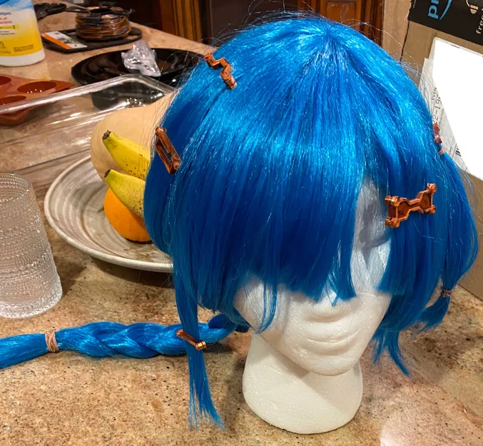 Kẹp Tóc Powder - Arcane - Liên Minh Huyền Thoại - Image 1