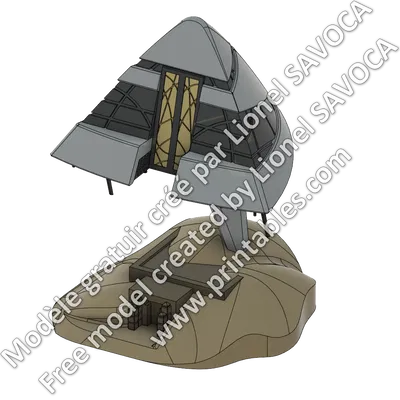 Tàu Osiris Cá nhân - Tỉ lệ 1:75