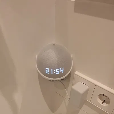 Giá đỡ Echo Dot 4 & 5 gắn góc tường, không cần khoan