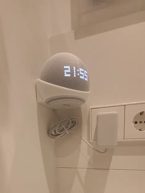 Giá đỡ Echo Dot 4 & 5 gắn góc tường, không cần khoan - Image 2