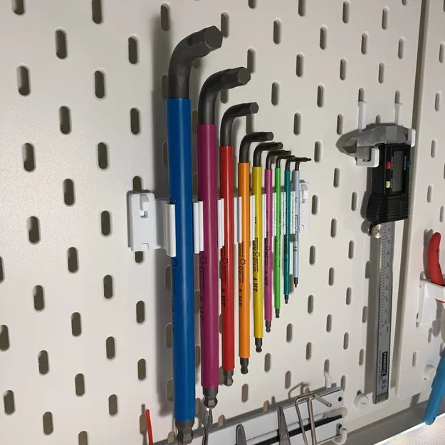 Giá để bộ lục giác WERA cho Ikea Skadis - Image 1