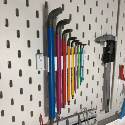 Giá để bộ lục giác WERA cho Ikea Skadis