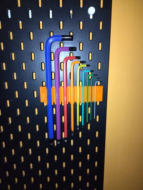 Giá Đỡ Chìa Khóa Hex/Allen IKEA SKADIS - Image 1