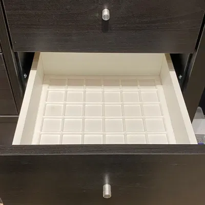 Tấm Đế Gridfinity Cho Ngăn Kéo Ikea Kallax