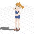 Mô Hình Misty Mặc Đồ Bơi Có Đế - Pokémon - Thumbnail 1