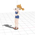 Mô Hình Misty Mặc Đồ Bơi Có Đế - Pokémon - Thumbnail 2