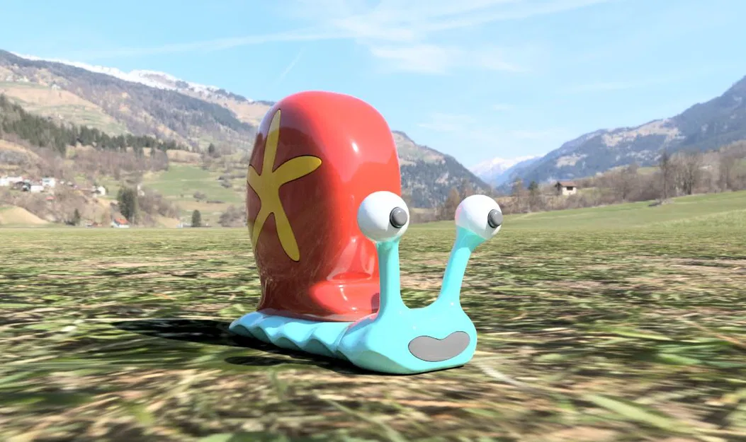 Ốc Sên Caracol - Anh Em Họ Của Gary Bạn Thân Spong Bob - Image 2