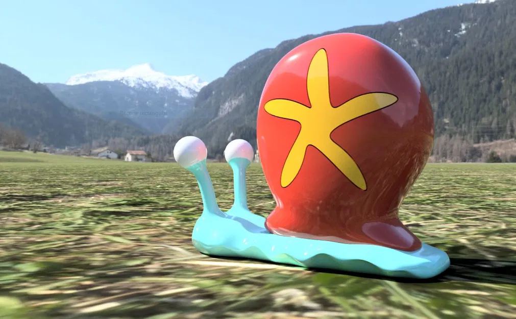 Ốc Sên Caracol - Anh Em Họ Của Gary Bạn Thân Spong Bob - Image 3