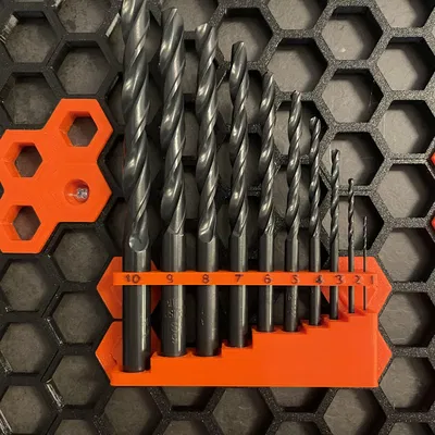 Chân Cắm Mũi Khoan 1-10mm Cho Tường Lưới Honeycomb (HSW)