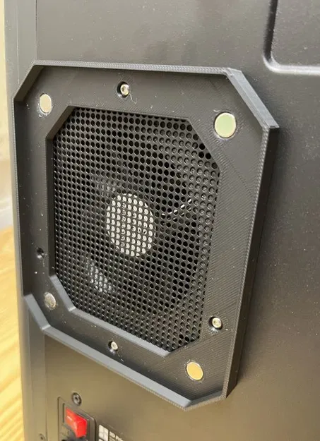 Ống Dẫn Khí Cong 45 Độ Nam Châm 3" Cho Bambu Lab P1S - Image 2