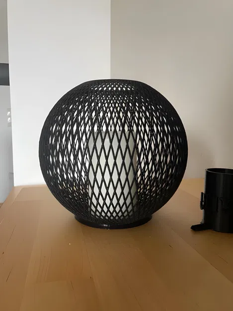 Đèn cầu làm từ lưới. - Image 3