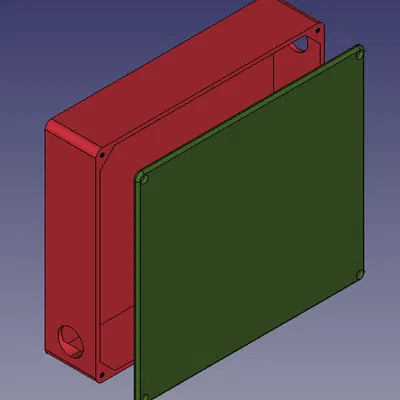 Hộp treo tường 180x160x40 cho bộ chuyển mạch Ethernet