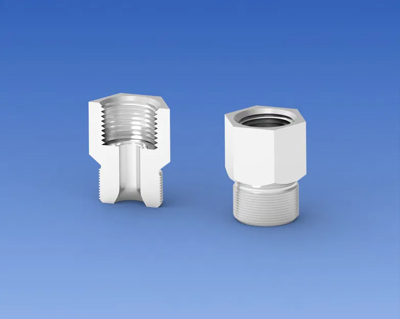 Adapter nối ren G1/2" với vòi nước M24x1 - Image 1