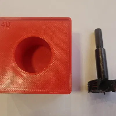 GRIDFINITY Hộp đựng mũi khoét Forstner 40 mm