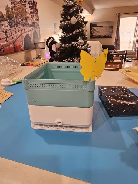 Thùng ủ giun dạng Module - Phiên bản sửa đổi Worm Fortress 360 có chống bọ giẻ giẻ - Image 4