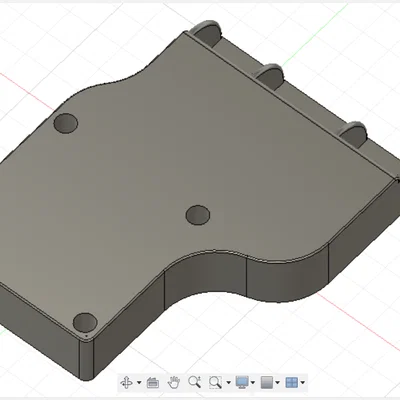 Tấm che quạt phía sau cho Creality K1