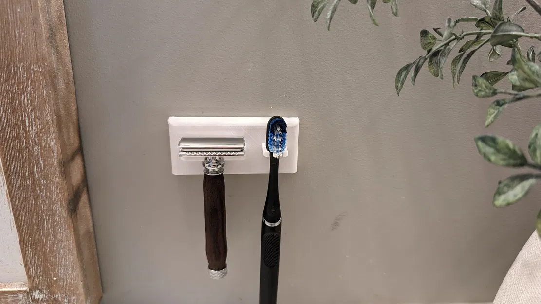 Giá đỡ bàn chải đánh răng và dao cạo - Image 1