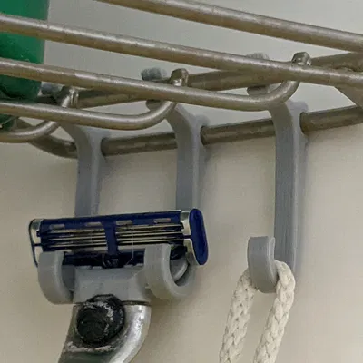 Kẹp Phụ Kiện Cho Giỏ Tắm Góc