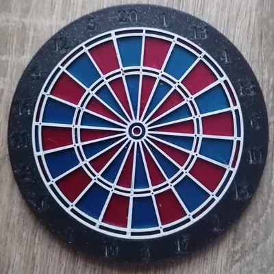 Đế lót ly hình bia bắn phi tiêu - darts