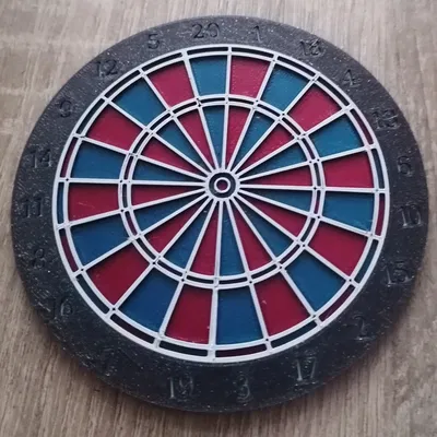 Đế lót ly hình bia bắn phi tiêu - darts