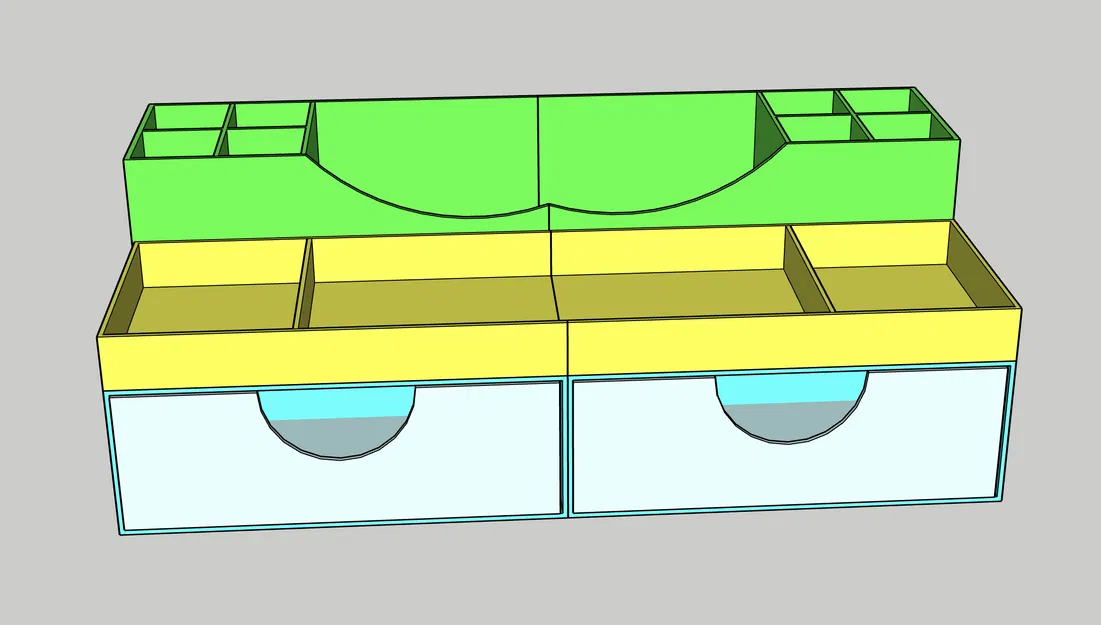 Kệ Tổ Chức Bàn Làm Việc GT174 - Image 1