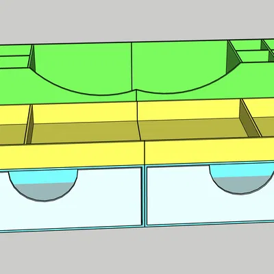 Kệ Tổ Chức Bàn Làm Việc GT174