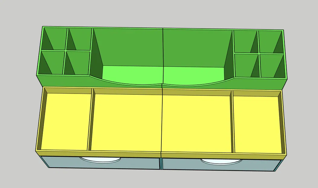 Kệ Tổ Chức Bàn Làm Việc GT174 - Image 2