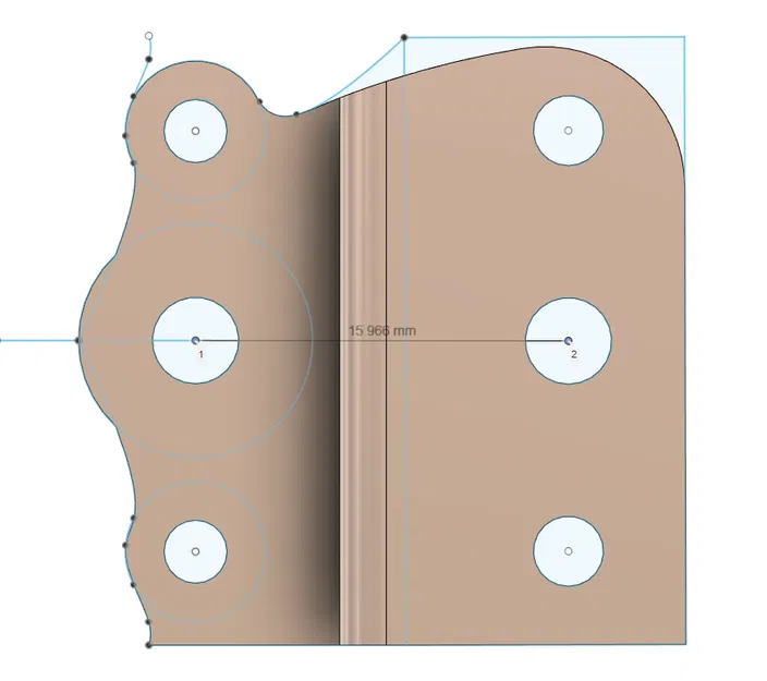 Kit Nâng Cảm Biến Chạm 2mm Cho Creality Sprite Pro - Image 2