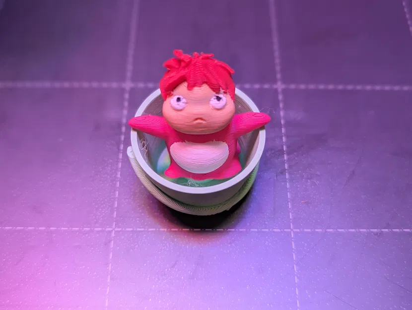 Ponyo (Studio Ghibli) - Mô Hình 3D - Image 1