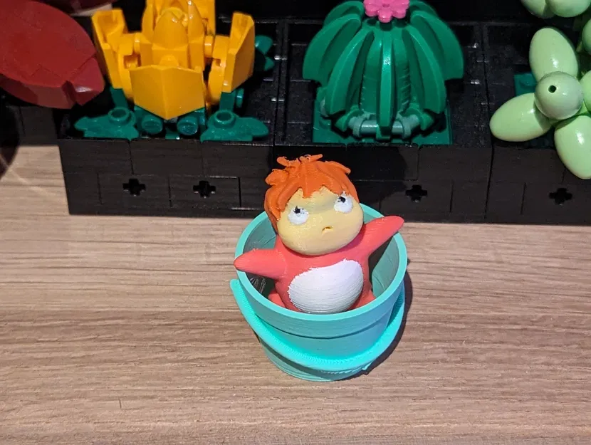 Ponyo (Studio Ghibli) - Mô Hình 3D - Image 2