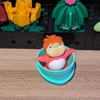 Ponyo (Studio Ghibli) - Mô Hình 3D
