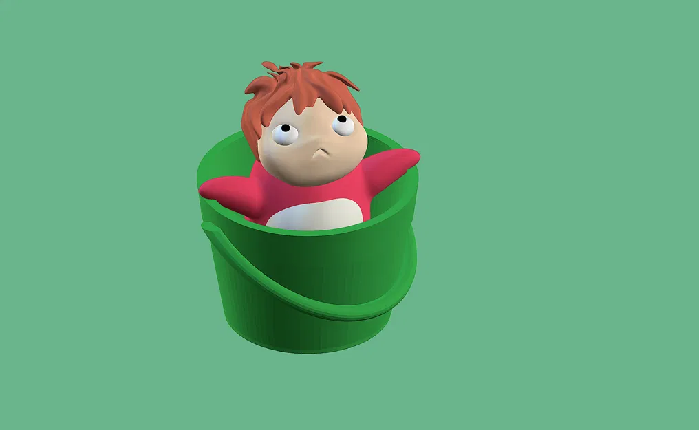 Ponyo (Studio Ghibli) - Mô Hình 3D - Image 4