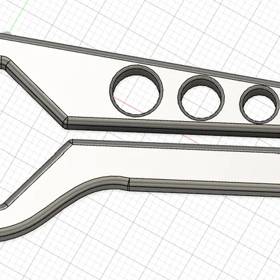 Chống trộm cho xe máy ghi đông 22mm (sẵn file Gcode, 3MF)