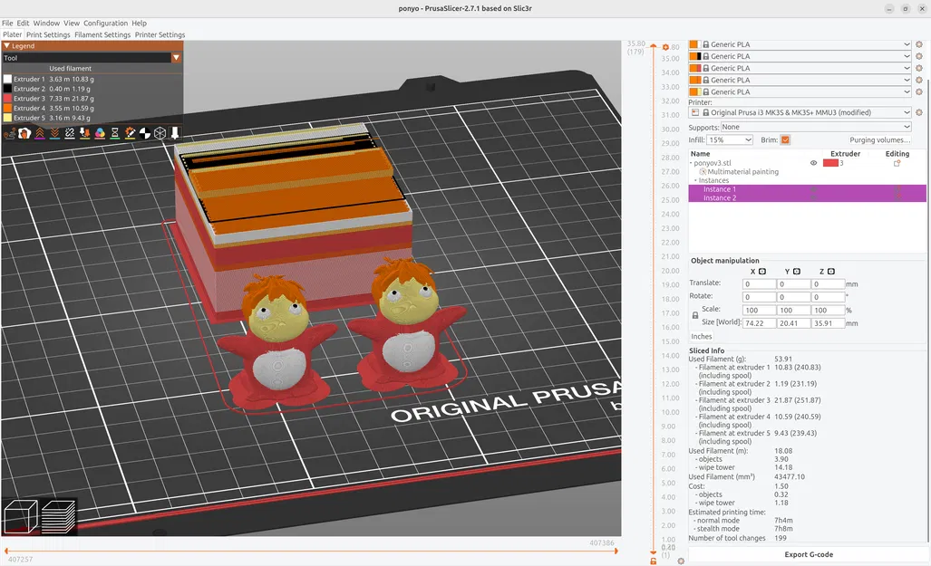 Ponyo (Studio Ghibli) - Mô Hình 3D - Image 7