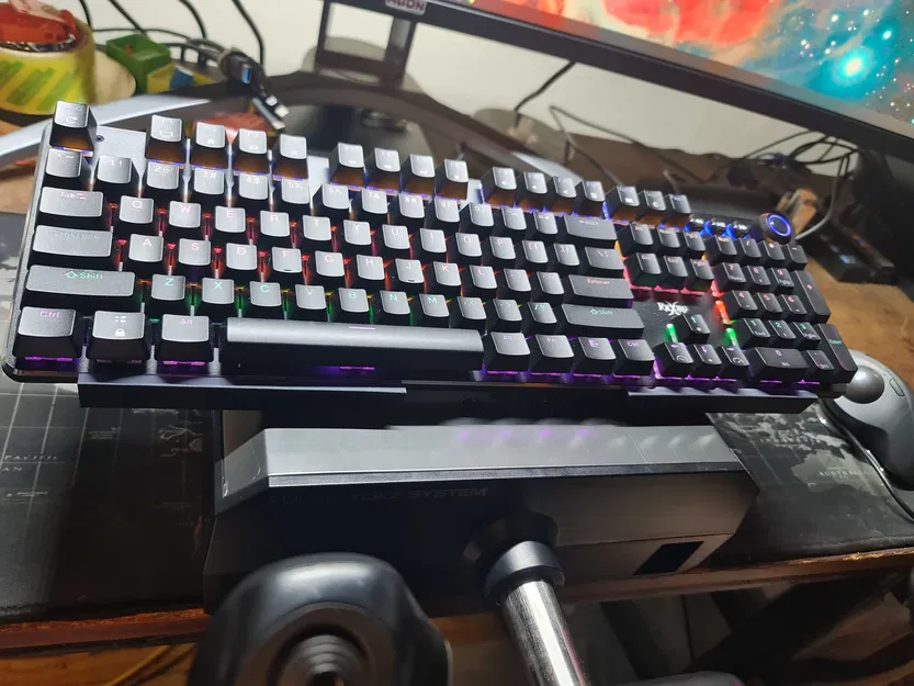 Giá đỡ bàn phím cho Saitek/Logitech Yoke - Image 1