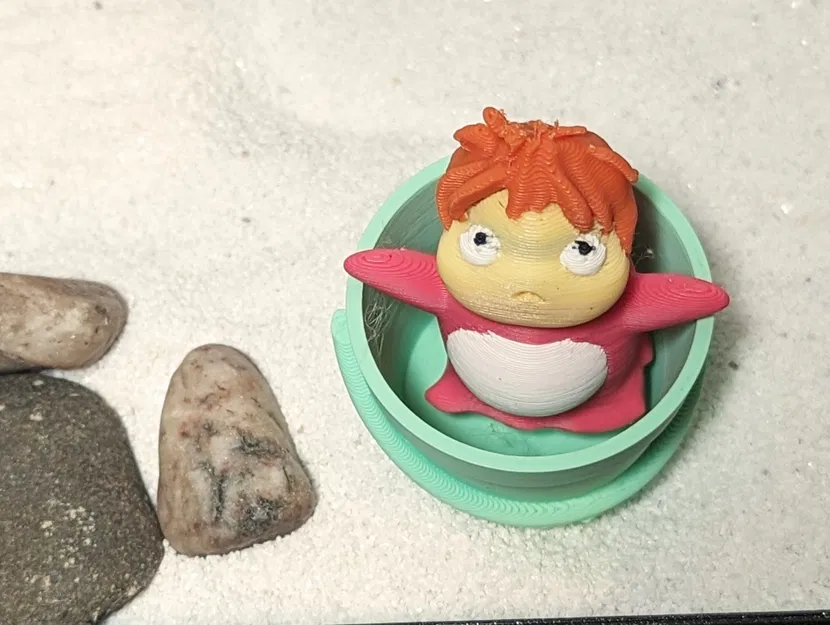Ponyo (Studio Ghibli) - Mô Hình 3D - Image 9