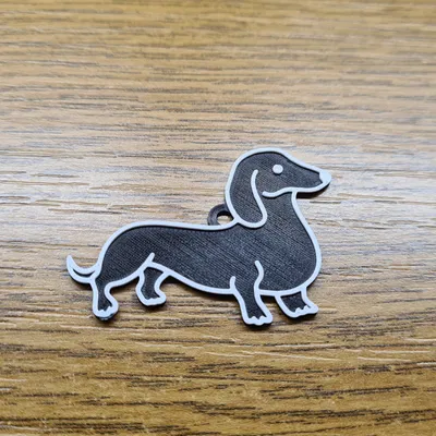 Móc khóa Chó Jezevčík