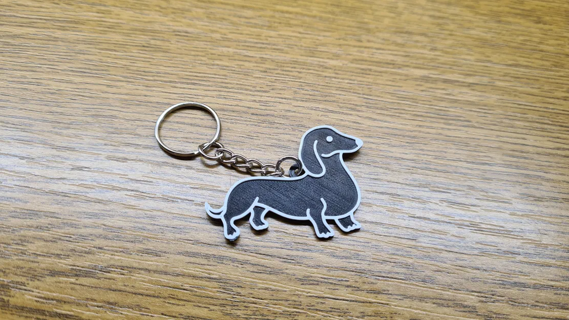 Móc khóa Chó Jezevčík - Image 2