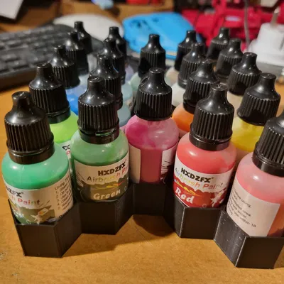 GIÁ ĐỠ SƠN AIRBRUSH REMIXED 20 CHAI 17ML