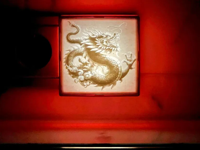 Đèn Ngủ Lithophane Cá Nhân IKEA MÖRKRÄDD - Rồng Ngọc - Image 5