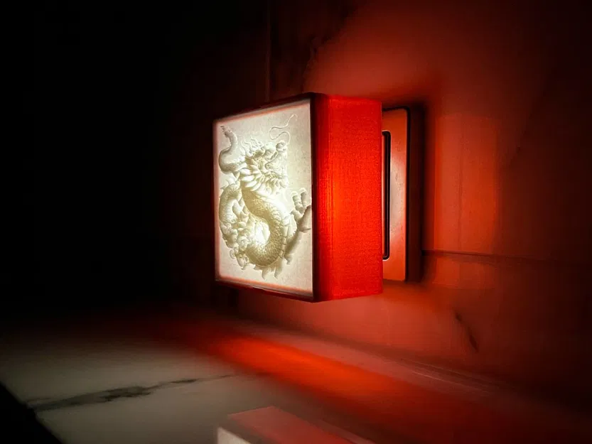 Đèn Ngủ Lithophane Cá Nhân IKEA MÖRKRÄDD - Rồng Ngọc - Image 6