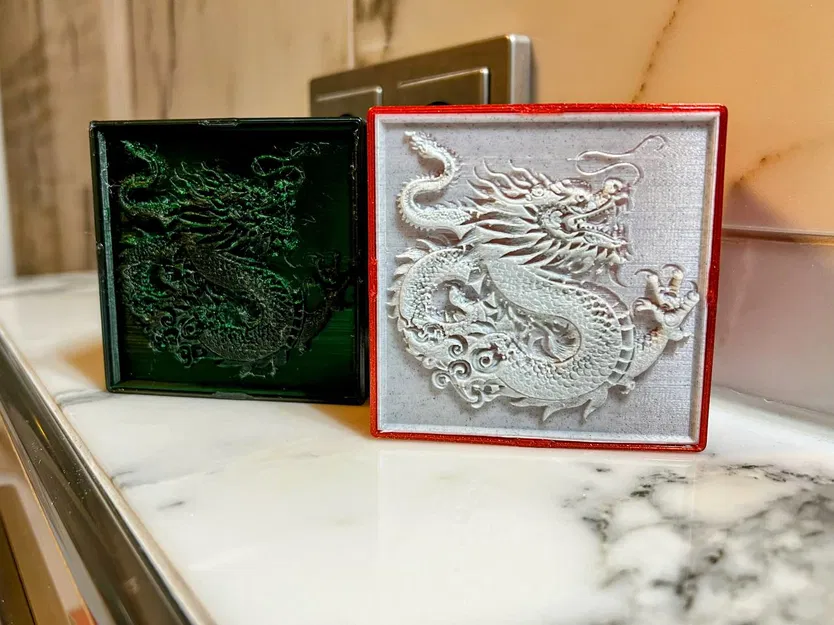 Đèn Ngủ Lithophane Cá Nhân IKEA MÖRKRÄDD - Rồng Ngọc - Image 17