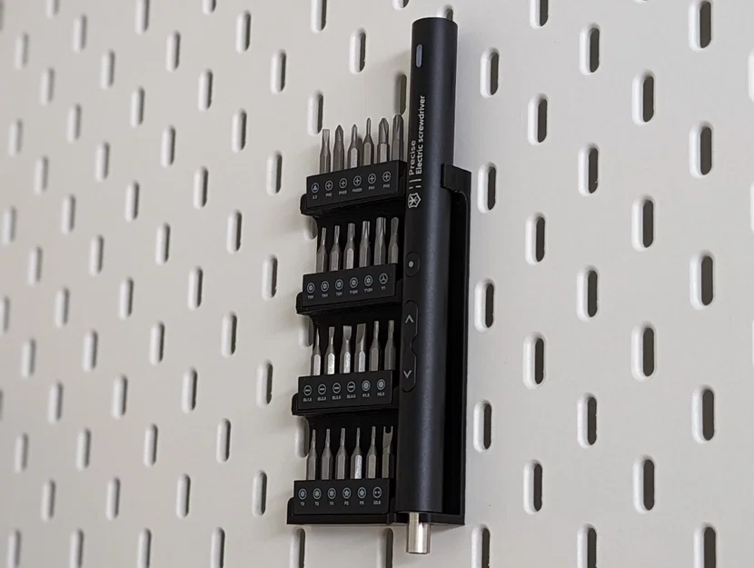 Giá Đỡ Tua Vít Điện Cho Bảng Pegboard Ikea Skadis - Image 2