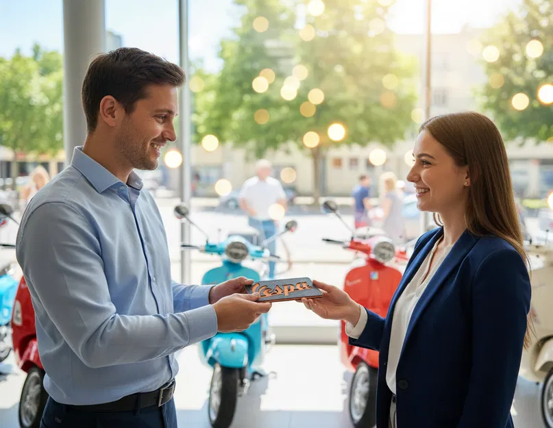 Biển hiệu VESPA (Vespa-Schild) - Image 1