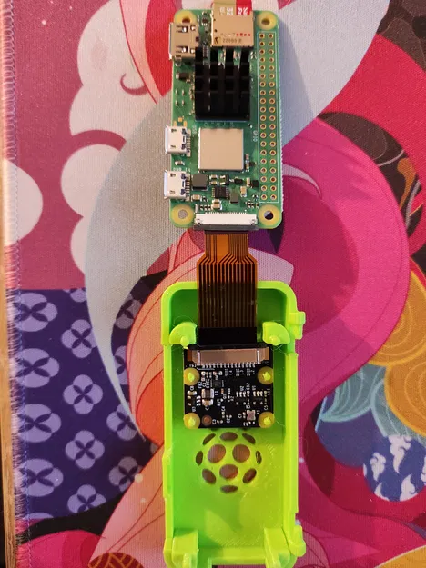 Vỏ Raspberry Pi Zero 2 W kèm Camera và Đế Tripod - Image 2