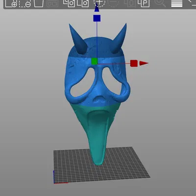 Mặt nạ Quỷ Ghostface Sừng Sỗ