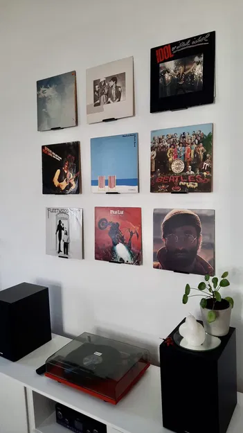Giá Treo Tường Đĩa Vinyl - Schallplatten Wand Halter - Image 1