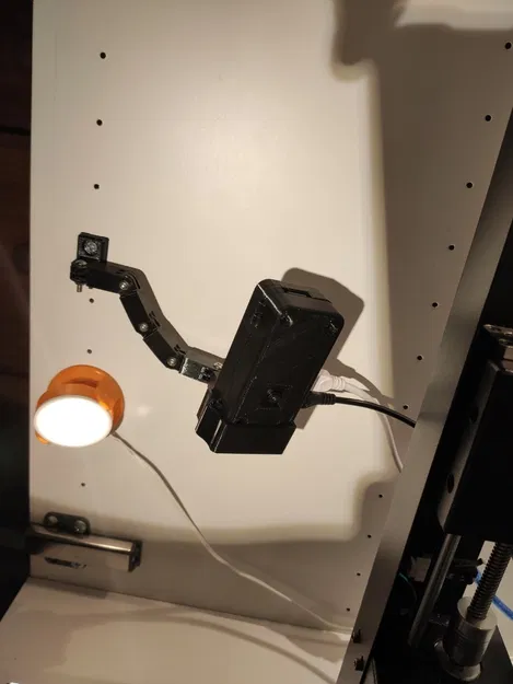 Vỏ và giá đỡ/ giá treo tường khớp nối One Piece cho Raspberry Pi Zero 2 W + Pi Camera - Image 7