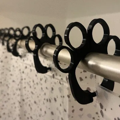 Khoen Rèm Tắm Họa Tiết Động Vật