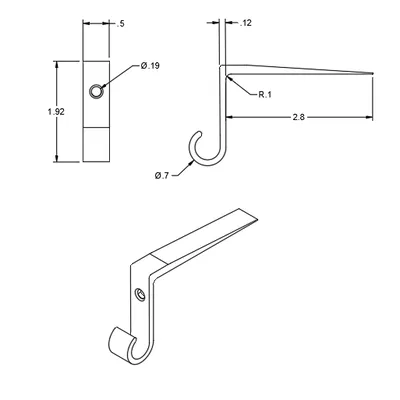 Móc Treo Đèn Giáng Sinh Chắc Chắn